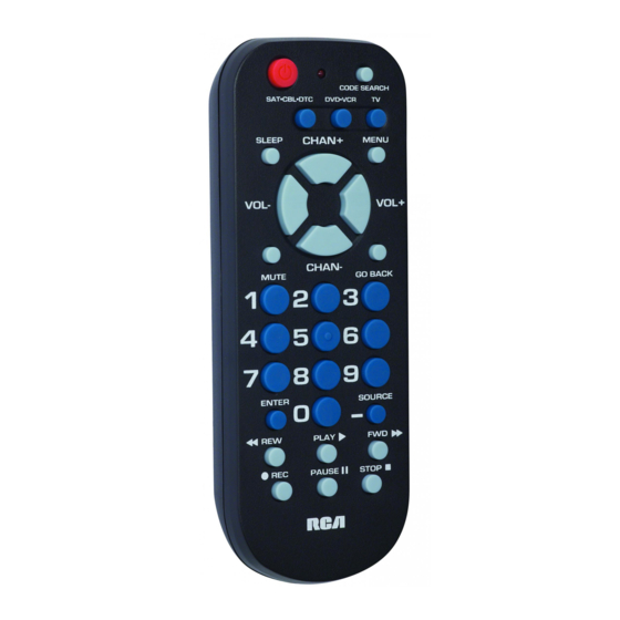 RCA RCR503BR 3-in-1 Universal Remote 