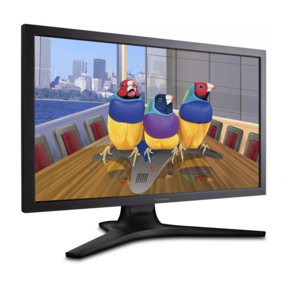 VIEWSONIC VP2770-LED USER MANUAL Pdf Download | ManualsLib