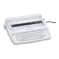 Brother ML 300 - Electronic Display Typewriter Guía Del Usuario