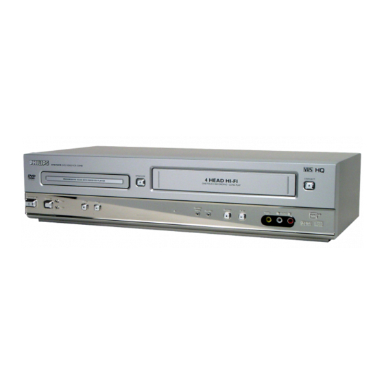 Lecteur DVD/magnétoscope DVP3200V/37