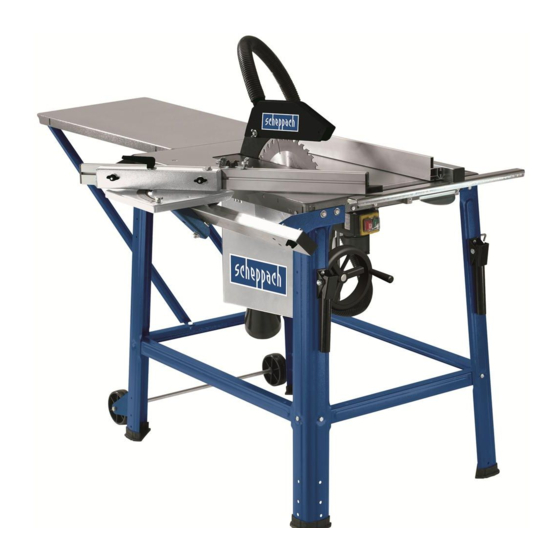 Scheppach HS120 Instruction Manual