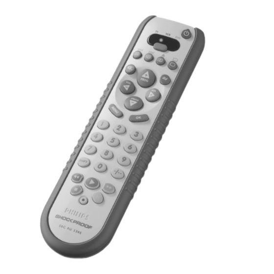 Philips SBC RU 538 Instructions For Use Manual