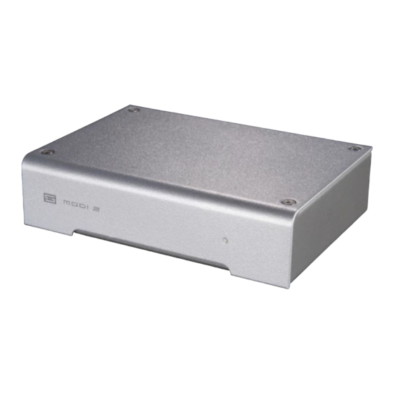 Schiit MODI 2 Owner's Manual