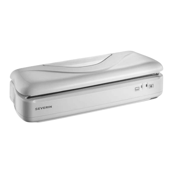 SEVERIN FS-3604 Instructions For Use Manual