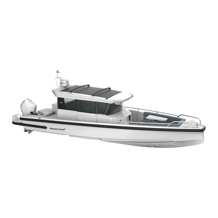 Axopar 28 Cabin User Manual