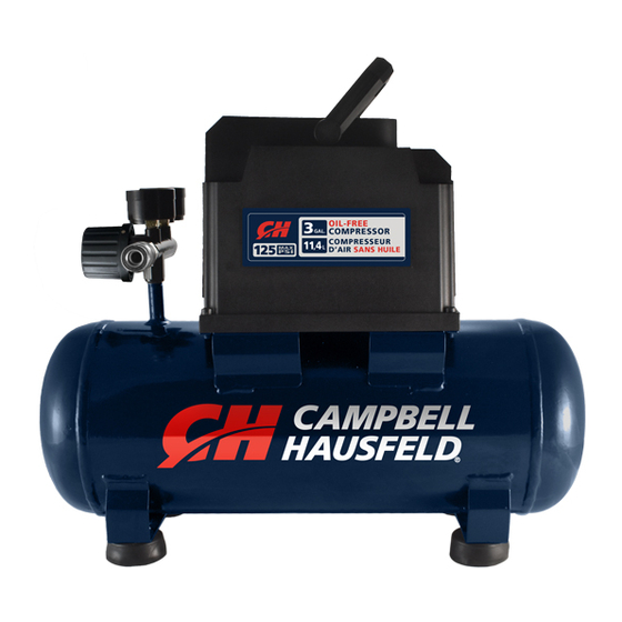 Campbell Hausfeld DC03009 Manuals