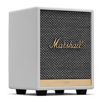 Marshall Amplification Uxbridge Voice with the Google Assistant User Manual