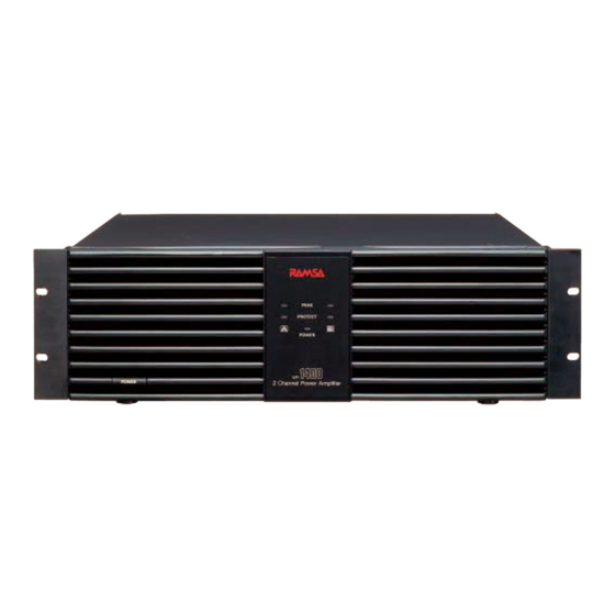 Panasonic RAMSA WP-1200 Operating Instructions Manual