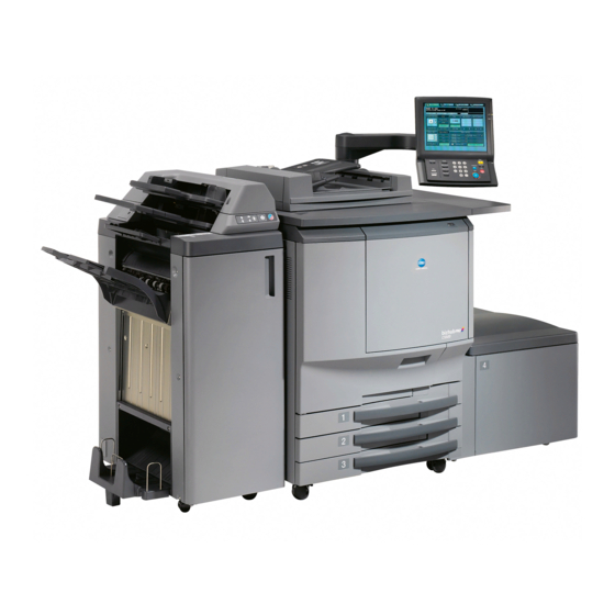 Konica Minolta bizhub PRO C5500 Setup Instructions