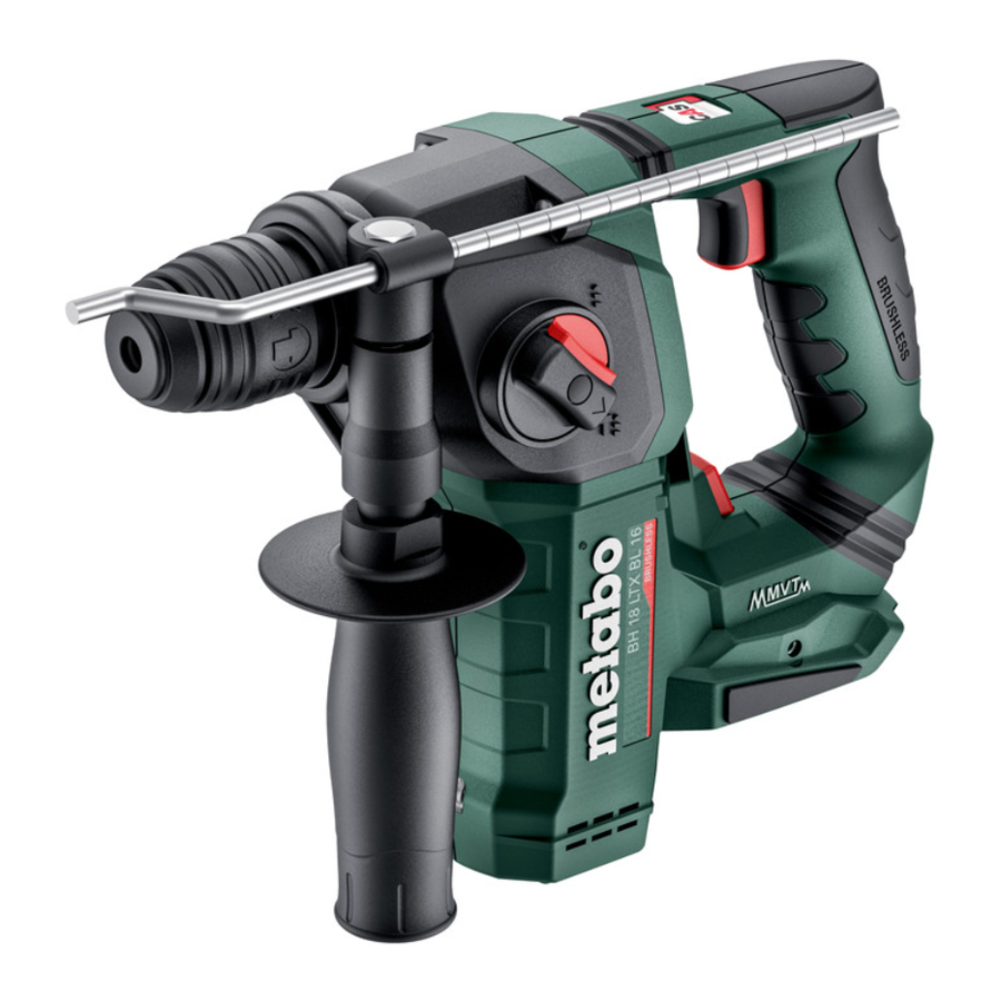 Metabo PowerMaxx BH 12 BL 16, BH 18 LTX BL 16 - Hammer Manual
