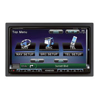 Kenwood DDX814 - EXCELON DOUBLE DIN DVD RECEIVER Instruction Manual