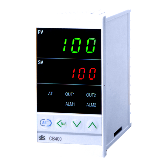RKC INSTRUMENT CB100 Initial Setting Manual