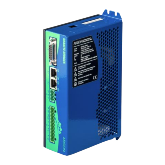 Granite Devices ARGON Servo Drive Manuals