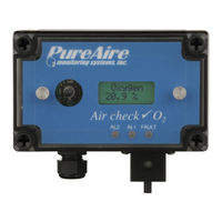 PureAire Air Check O2 99066 Instruction Manual