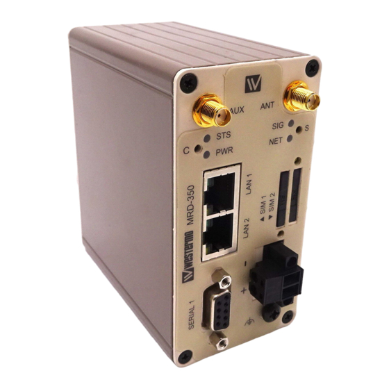 Westermo MRD-350 User Manual