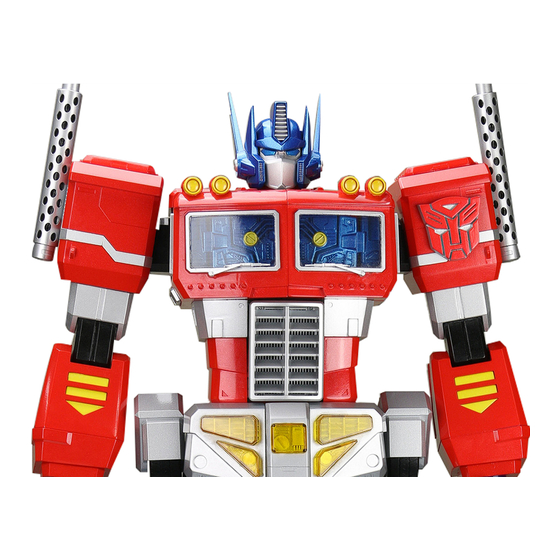 Hasbro AGORA MODELS OPTIMUS PRIME Pack 12: The Matrix of Leadership Build Instructions