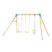 Tp Sherwood Triple Swing Set with Glider Manual