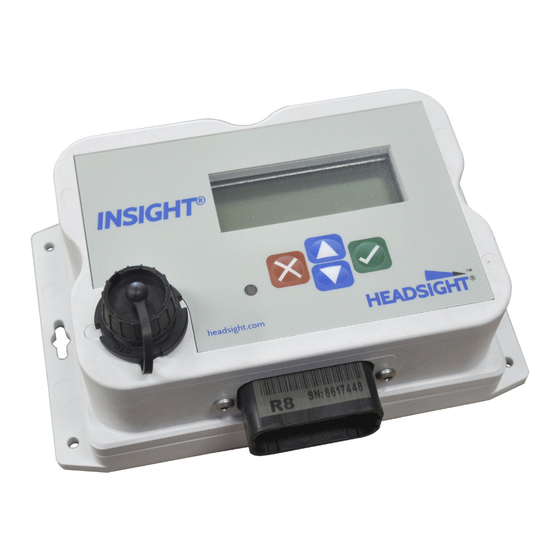 Headsight Insight Installation & Operation Manual