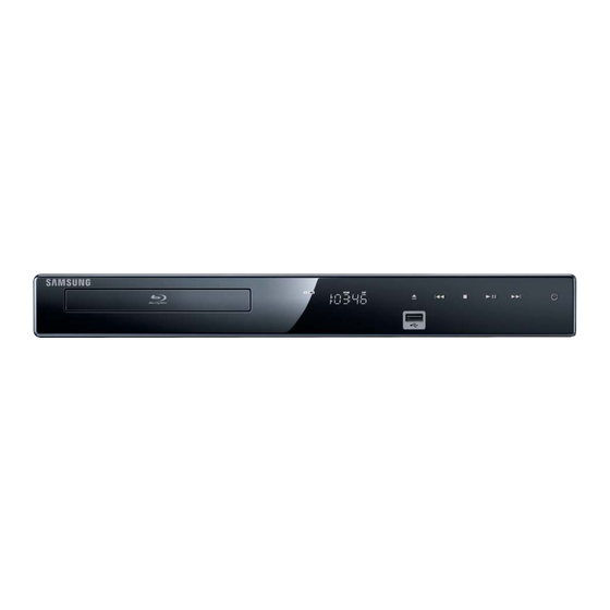 Samsung BD-P1590 Specifications