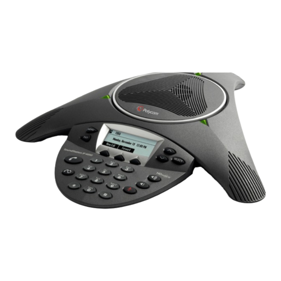 Polycom SoundStation IP 6000 Quick Start Manual