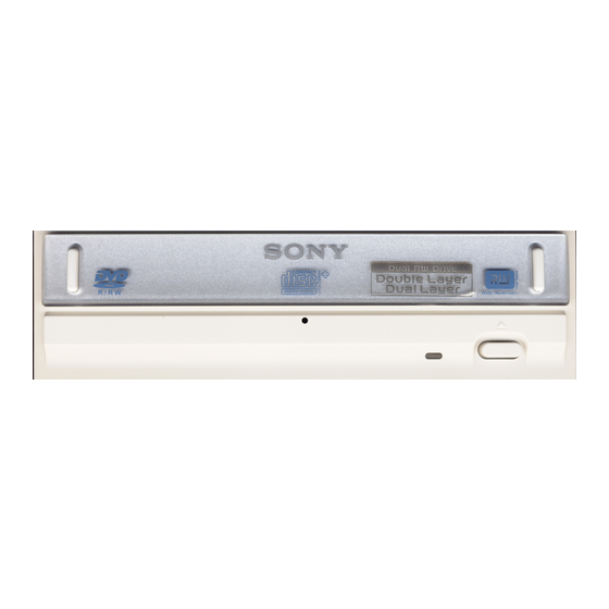 Sony DRU-810A Manuals