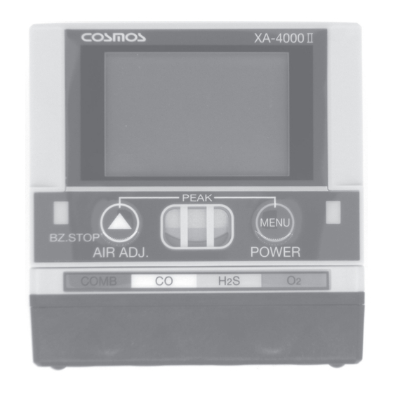 New Cosmos Electric XA-4400II Instruction Manual