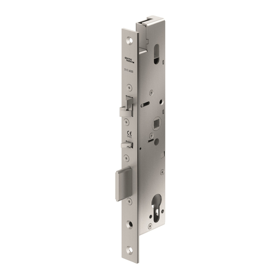 Dormakaba SVP Mounting Instructions