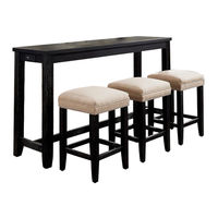 Furniture of America CM3474PT-4PK Assembly Instructions Manual