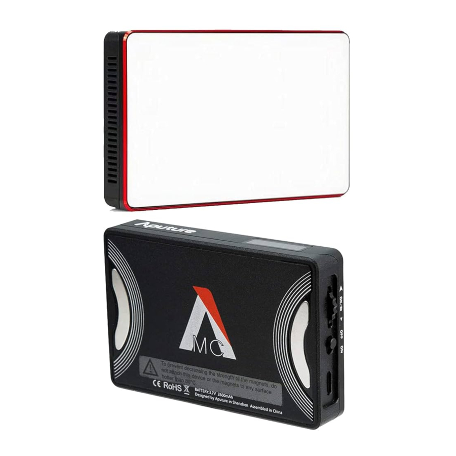 Aputure MC Manual