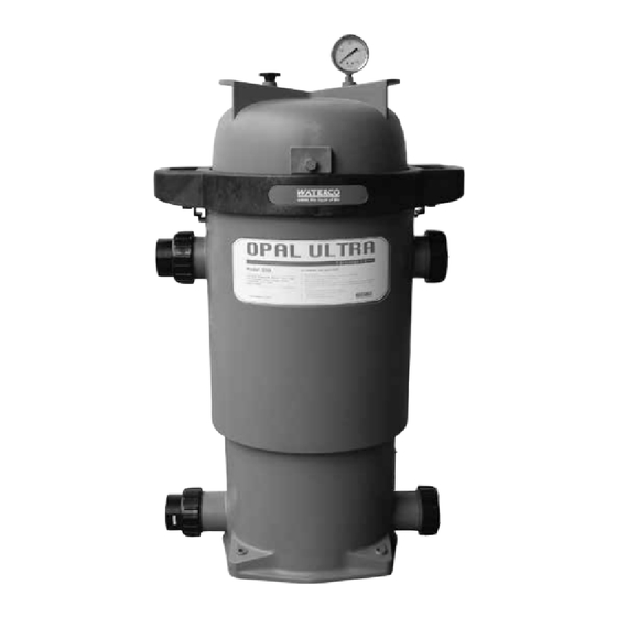 Waterco OPAL ULTRA Manuals
