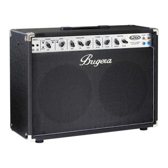 Bugera 6262-212 Specifications