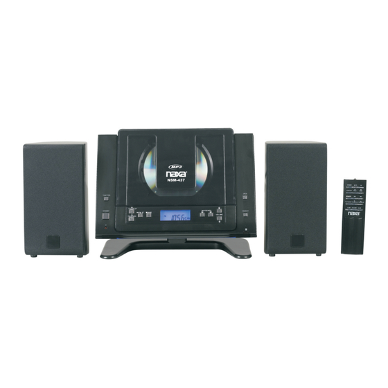 User Manuals: Naxa NSM-437 Digital Micro System