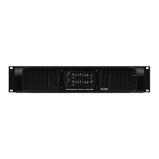 Audiolab DA-2500 User Manual