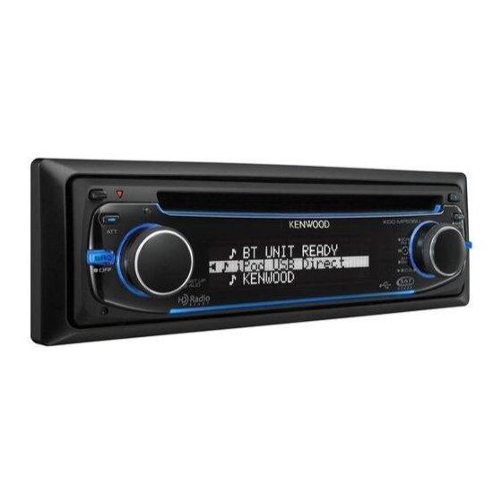 Kenwood KDC-MP538U Service Manual