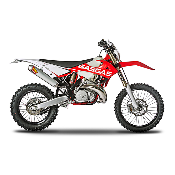 GAS GAS Enduro 2T 250 2018 Owner's Manual