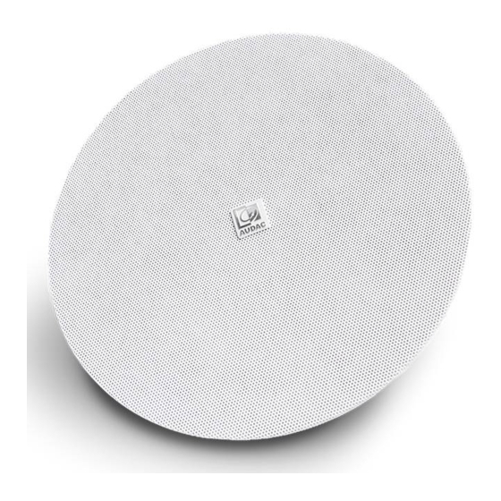 AUDAC CENA706 Installation Manual
