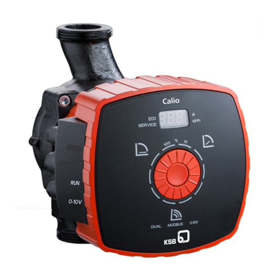 KSB Calio S BMS Installation & Operating Manual