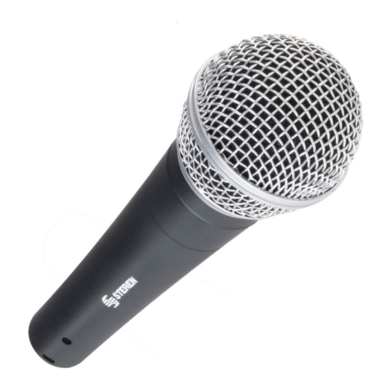 Steren MIC-1058 Instruction Manual
