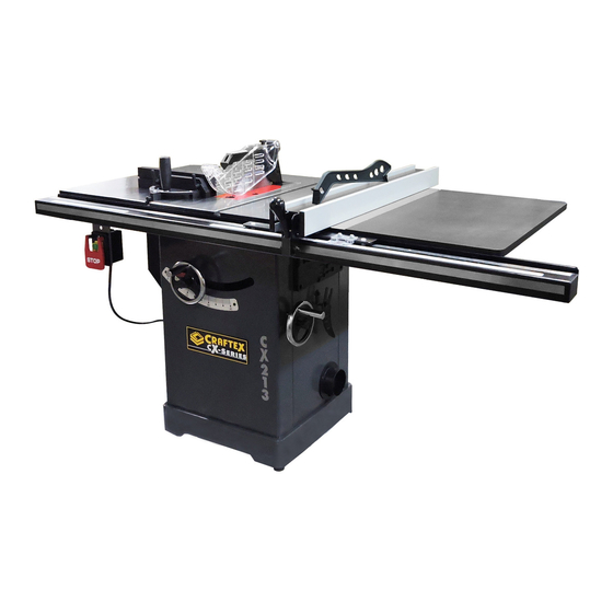 Craftex CX213 User Manual