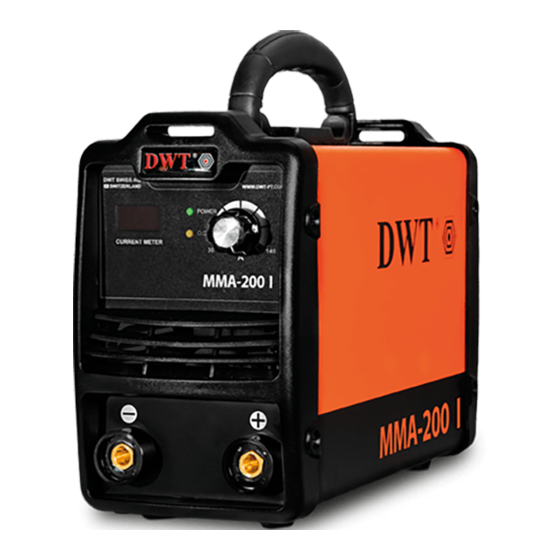 DWT MMA-180 I Manuals