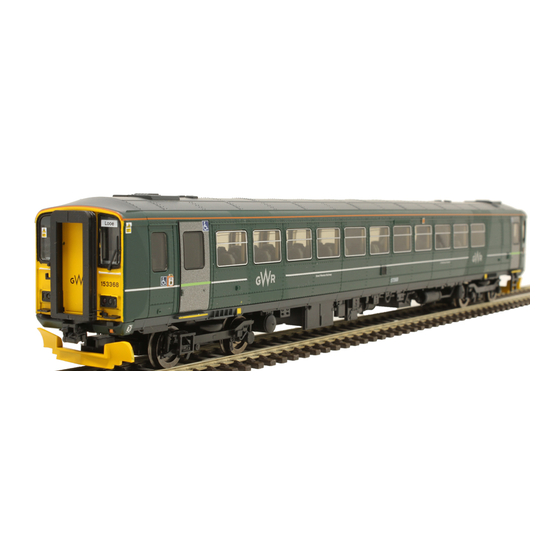 Hornby CLASS 153 Operating And Maintenance Instructions