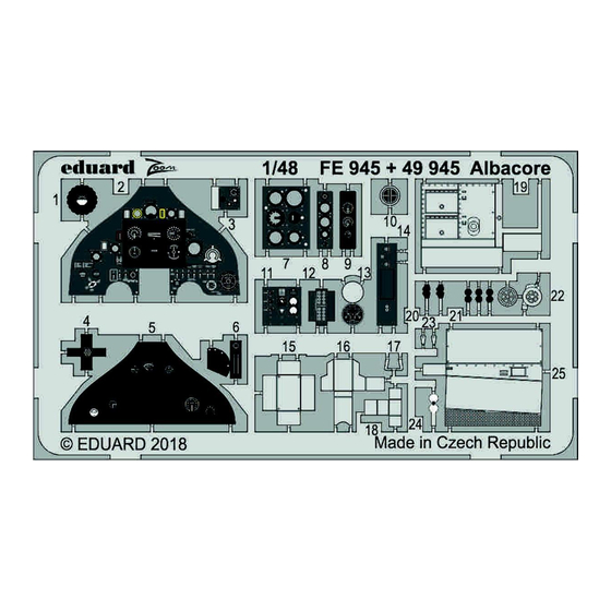 Eduard Albacore Quick Start Manual