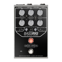 Origin Effects BASSRIG 64 Black Panel Owner's Manual
