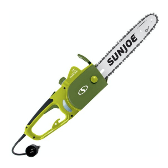 User Manuals: SNOWJOE SUNJOE SWJ698E-RM Chain Saw