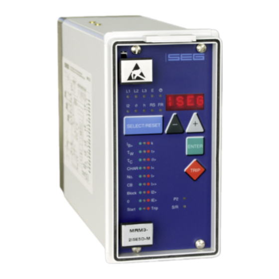 Seg HighTECH Line MRM3 Manual