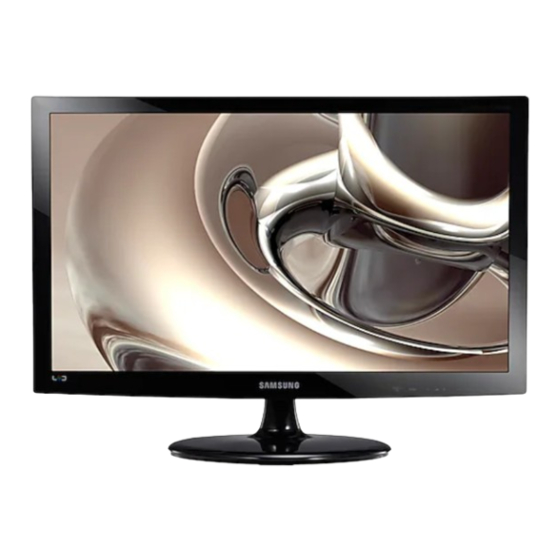 Samsung SyncMaster 3 Series User Manual