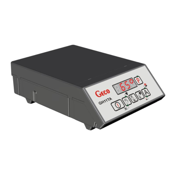 Geco GH11TA Operating Manual