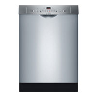 Bosch SHE3AR56UC/07 Installation Instructions Manual