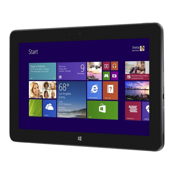 Dell Venue 11 Setup And Features Information