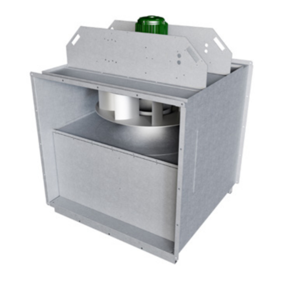 NuAire Square Single In-line Fan Series Installation Manual